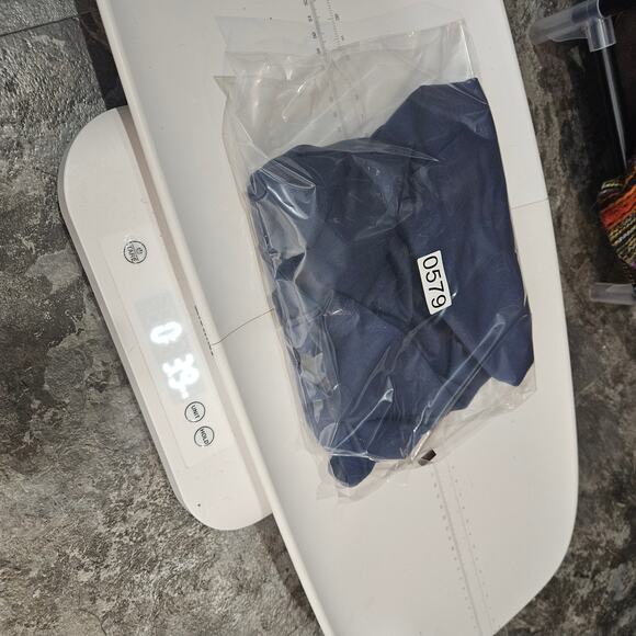 Pact Blue Organic Cottton V Neck T-Shirt Sustainable Clothing Size Medium - Picture 7 of 7